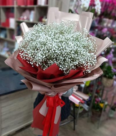 Букет цветов из: Гипсофила в Падинском